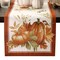 Threadmade Home Autumn Pumpkin Grove Fall Table Runner, Multicolor - 13"W x 70"L
